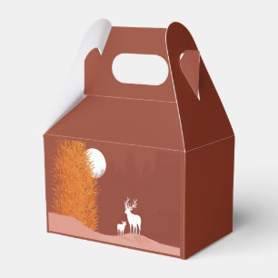 Hjort vid Måne Lit Backe Presentaskar