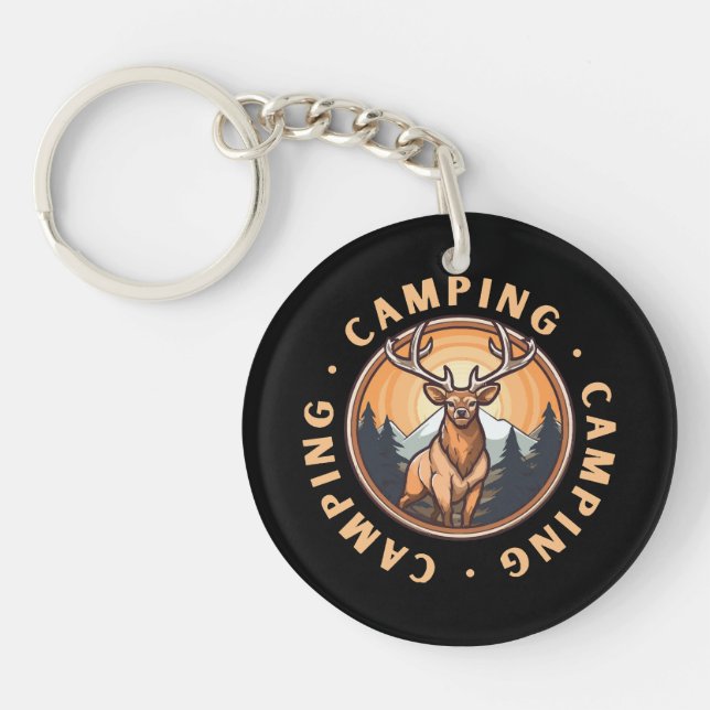 Hjort - Vildhet - Camping (Framsidan)
