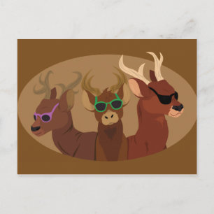 Hjort Wear Sunglass Vykort