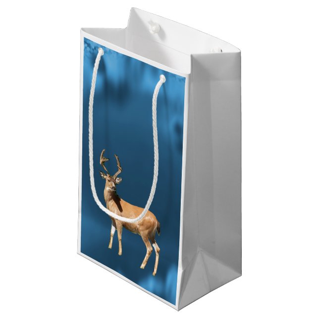 Hjort with Antlers Gift Bag (Framsidan Vinklad)