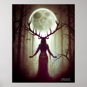 Hjort Woman Poster