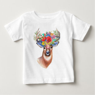 Hjort World Födelsedag - Namn och ålder T-Shirt