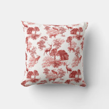Hjorten elegant Classic Fransk Toile i Forest