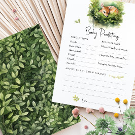 Hjorten Predication Baby Shower Game Advice