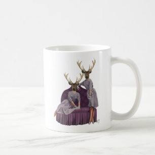 Hjortens Twillingar av Lila Kaffemugg