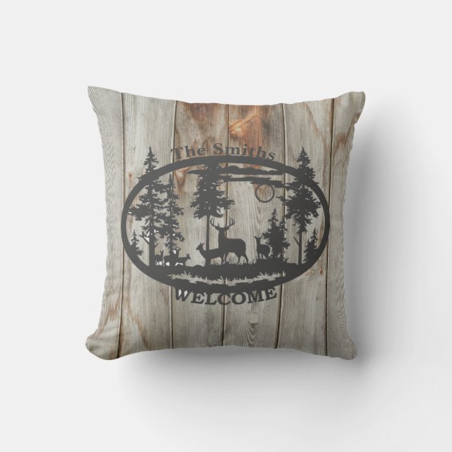 hjortens välkomstkudde kudde (Framsida)