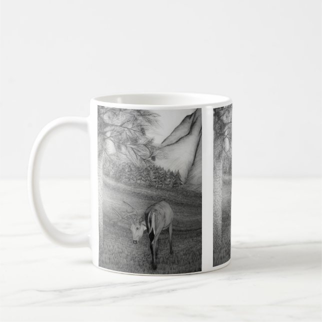 Hjortfält Kaffemugg (Vänster)