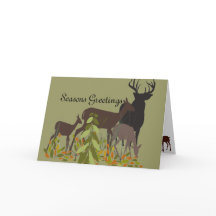 Hjortfamilj Moderna  Högtider