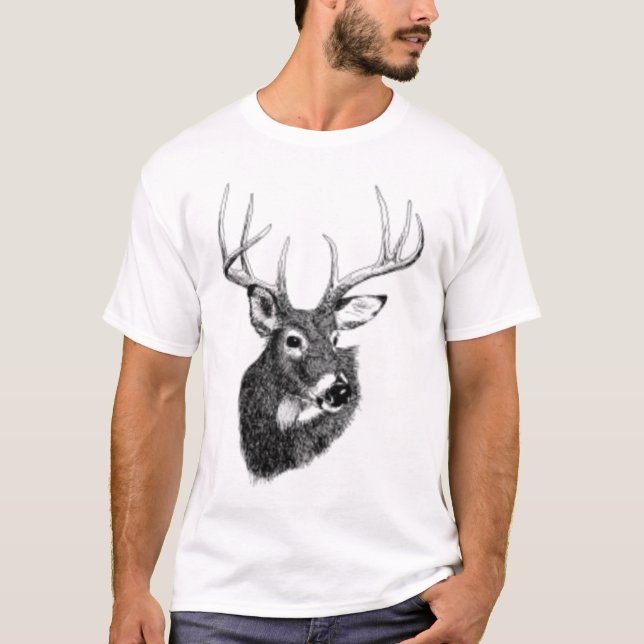 hjorthuvud tee (Framsida)