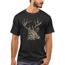 Hjortjakt - Head Camoflauge för hjort Tshirt