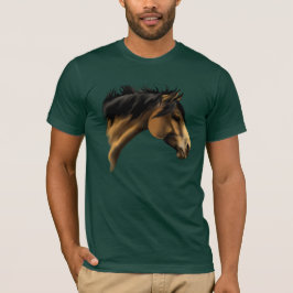 HjortläderhästFasettera-Skjorta Tee Shirt
