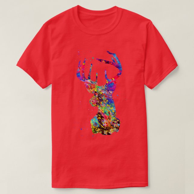 Hjortporträtt 1 t shirt (Design framsida)