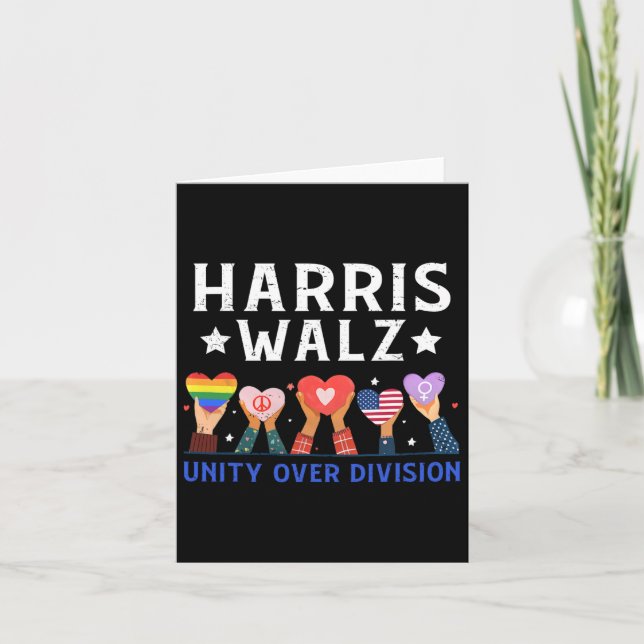 Hjul 2024, enhet över division Harris W 2024 Kort (Framsida)