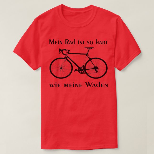 Hjul är hårt som mina kalvar t shirt (Design framsida)
