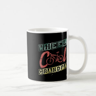 Hjul Cool Farfar Present För Cyklist Cykeltur Cykl Kaffemugg