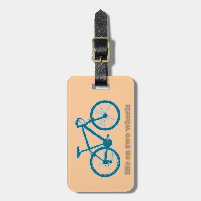 hjul - cyklar bagagebricka (Vertikal Framsida)