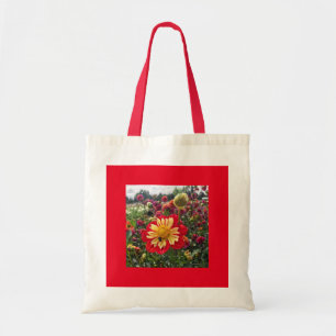 Hjul Dahlia Tygkasse