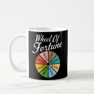 Hjul för Fortune gå till Bed Snedströmsoffert Kaffemugg