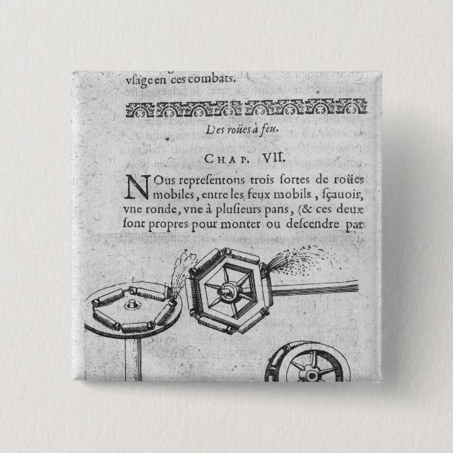 Hjul för fyrverkerier knapp (Framsida)