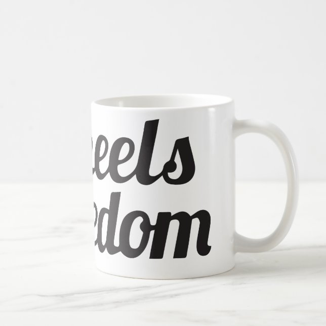 Hjul för Ringer två till frihetsmuggen Mugg (Höger)