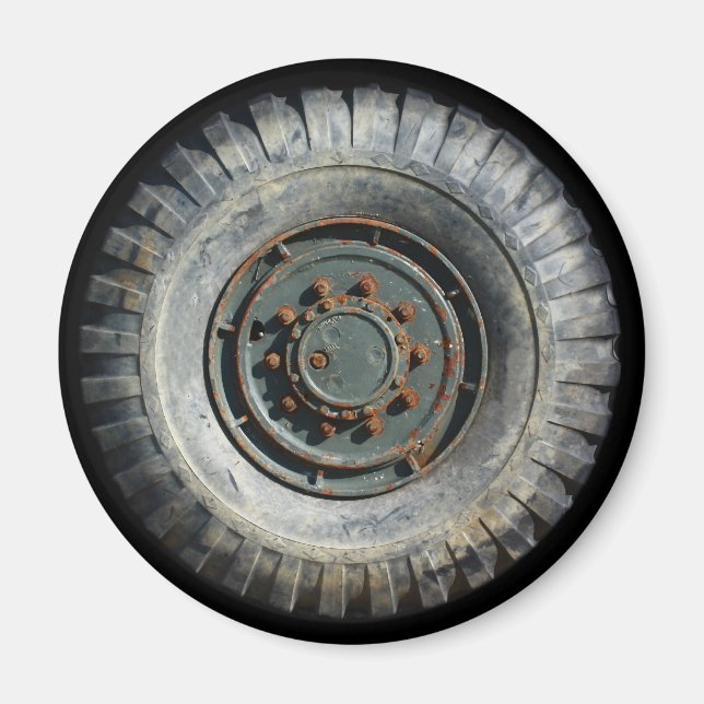 Hjul för tung belastning magnet (Framsidan)