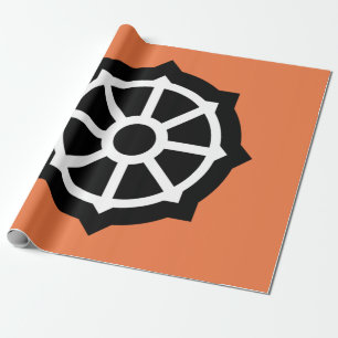 Hjul i Dharma (buddhism, hindusim) Presentpapper