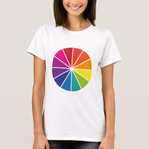 Hjul i Färg T Shirt