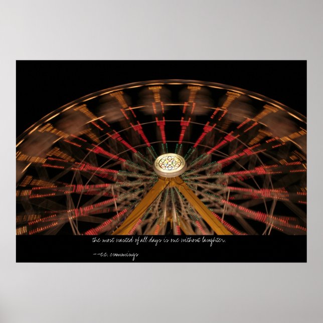 HJUL i RÖRELSE Poster (Framsidan)