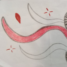 Hjul i väg-faux-arbetsytan med sträckt utskrift canvastryck