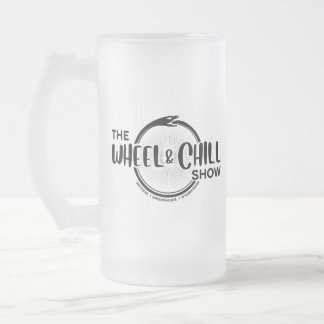 Hjul- och kylspel, frostat glas Mugg, 16 oz Ölglas