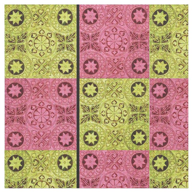 hjul och stjärnor tyg (Närbild)