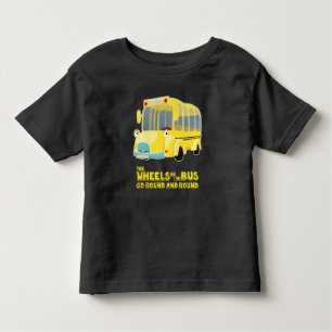 Hjul på bussen går rundan och rundan t shirt