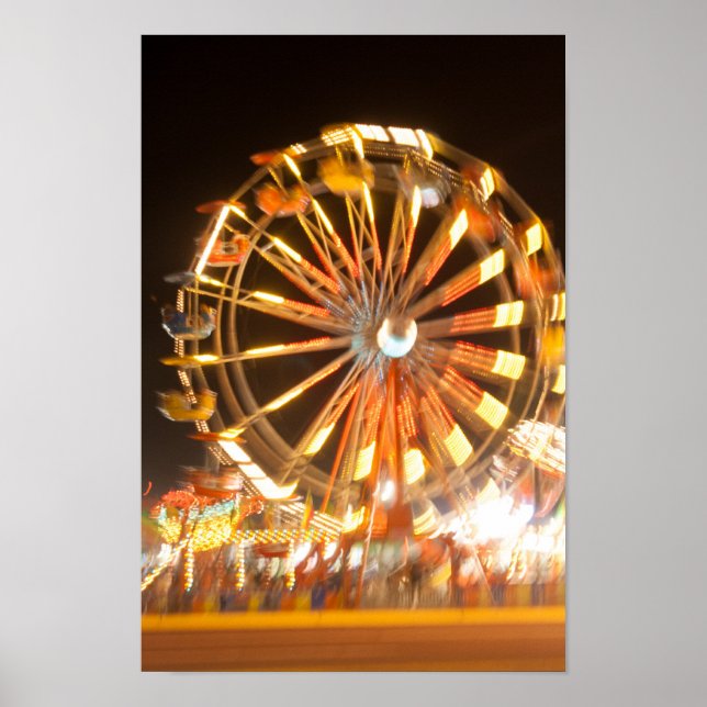 Hjul på Ljus Poster (Framsidan)