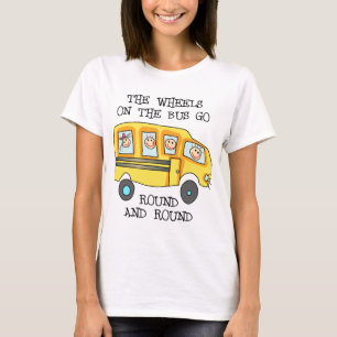 Hjul vid Buss T Shirt