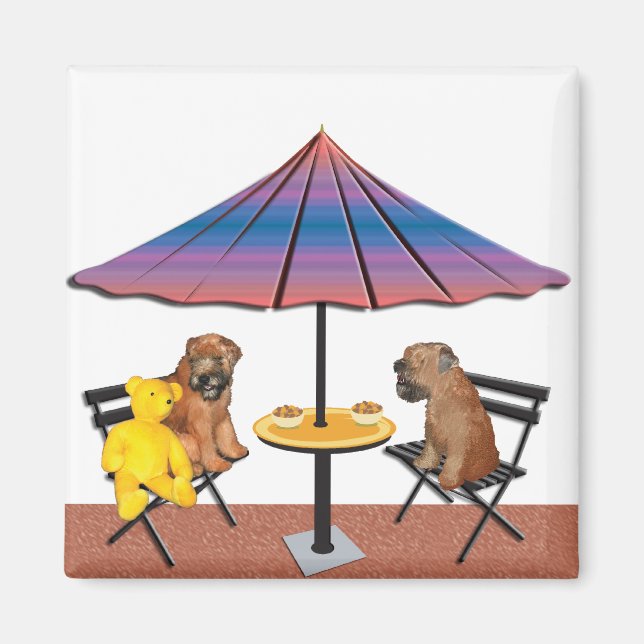 Hjulad Chatta Magnet (Framsidan)