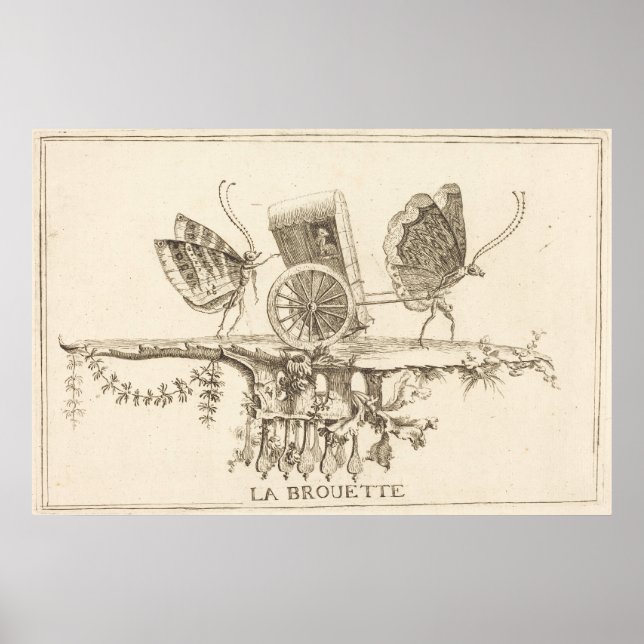 Hjulbarrow, i eller efter 1756 poster (Framsidan)