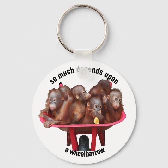 Hjulbarrow Nyckelring (Framsida)