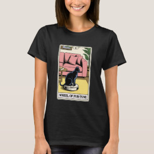 Hjulet av Fur-Tune Robotdammsugare Roligt Tarot T Shirt