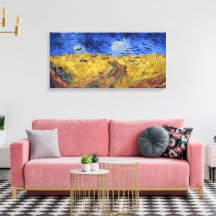 Hjulfält med Kråkor | Van Gogh |
