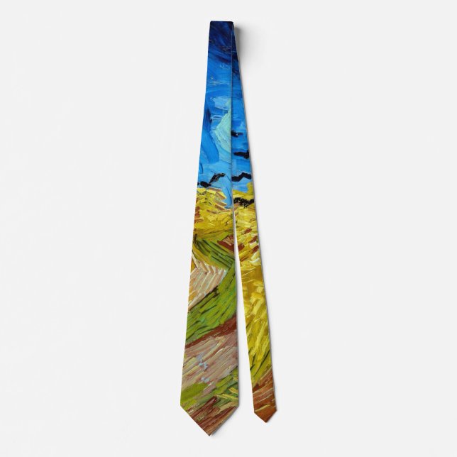 Hjulfält med Kråkor, Van Gogh Slips (Framsida)