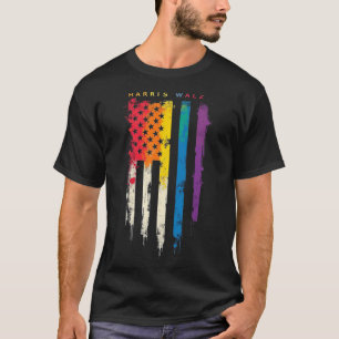 Hjulfärgad rast t shirt
