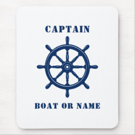 Hjulkapten och havs- eller Namn-Frakt Musmatta