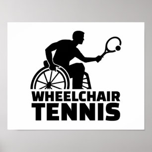 Hjulstoltennis Poster