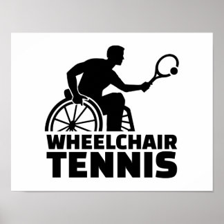 Hjulstoltennis Poster