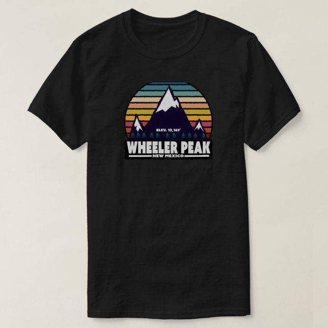Hjultoppen New mexico T Shirt (Design framsida)
