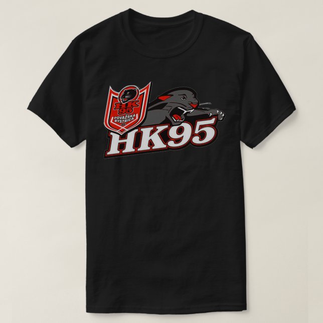 HK 95 Panthers Povask Bystrica T Shirt (Design framsida)