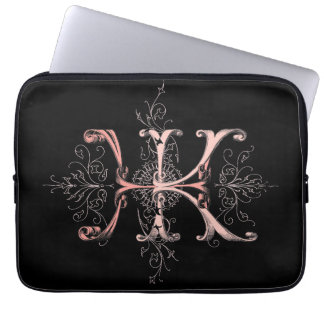 HKH-Monogram Laptop Sleeve