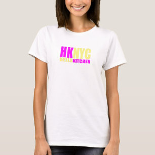 HKNYC-gult och rosor Tee