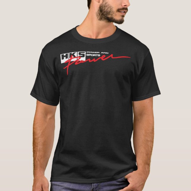 HKS POWER Classic T-Shirt (Framsida)