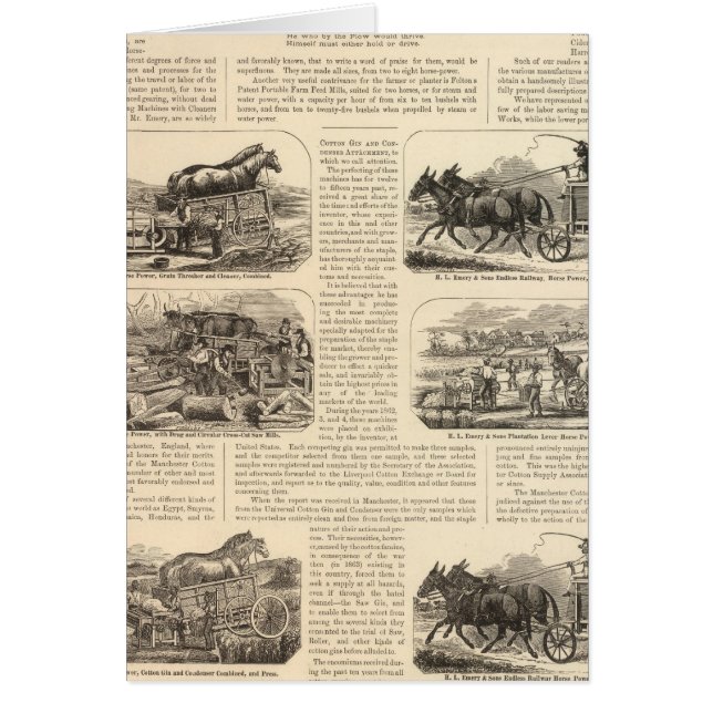 HL Emory och Sons Hälsningskort (Framsidan)